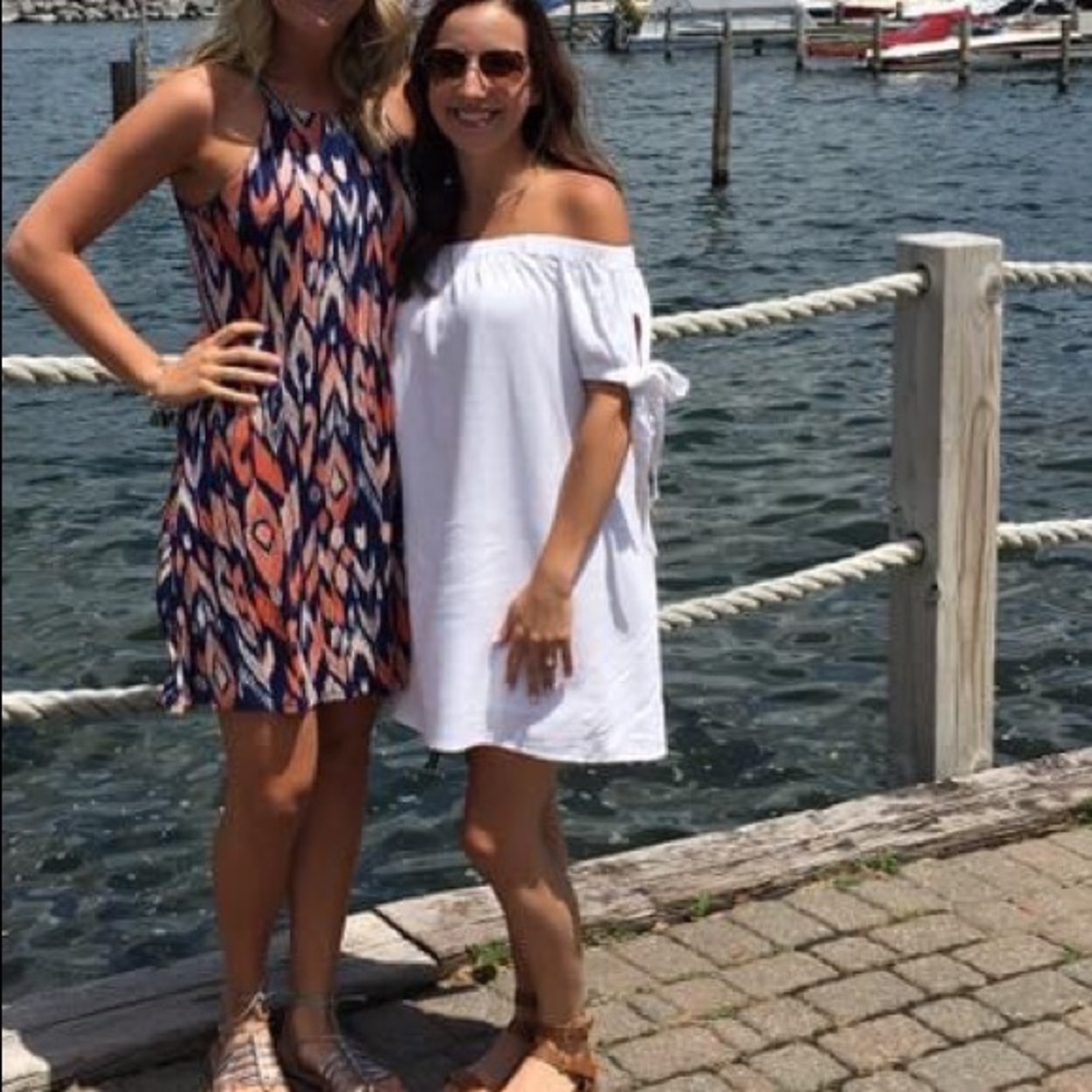 White dress